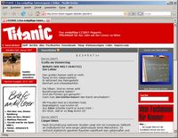 Titanic - Das endg�ltige Satiremagazin